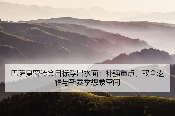 巴萨夏窗转会目标浮出水面：补强重点、取舍逻辑与新赛季想象空间 - WEI LAI SPORTS